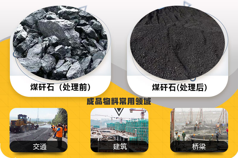 煤矸石处理后成品