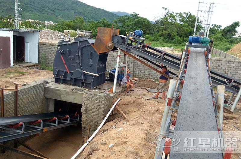 固定式建筑垃圾处理生产线