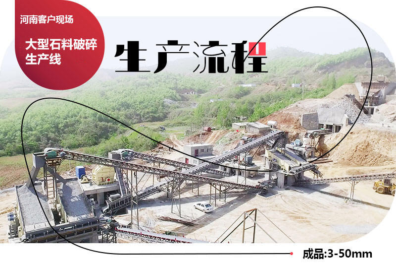 时产800吨大型石料厂生产线
