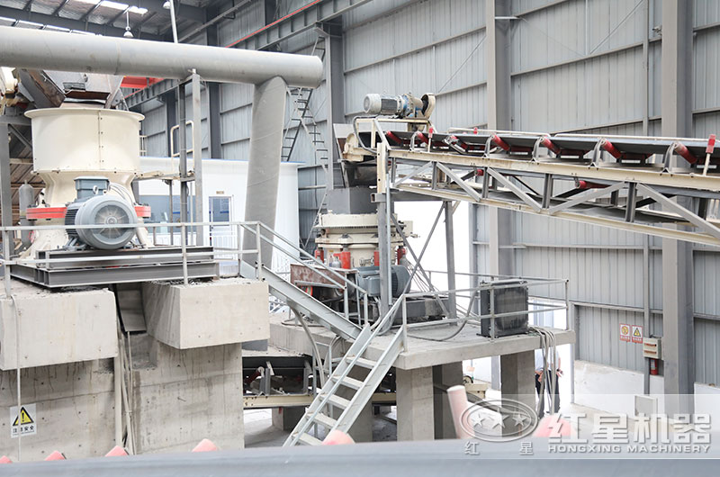 江苏客户日产3000吨碎石机生产线