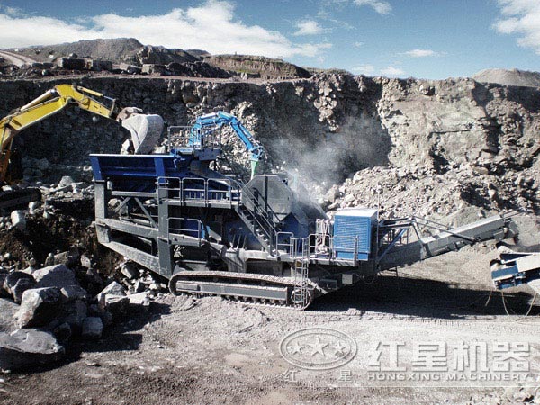 菲律宾某煤矿开采破碎项目现场