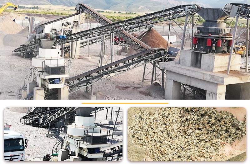 年产100万吨机制砂设备价格_河南客户生产线建设项目