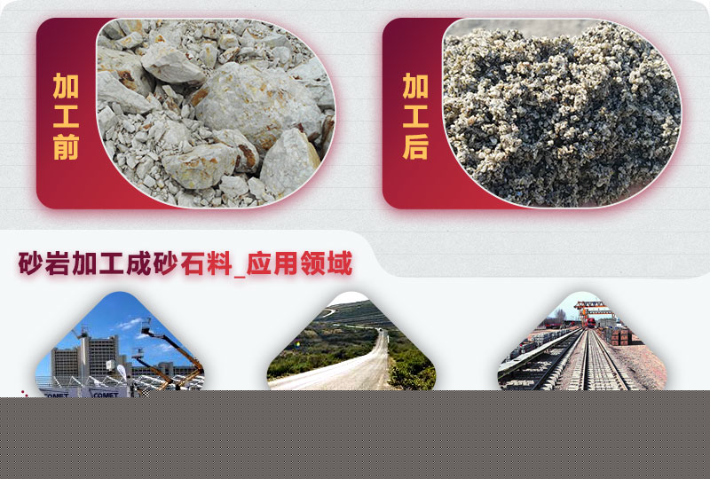 砂岩加工成砂石料