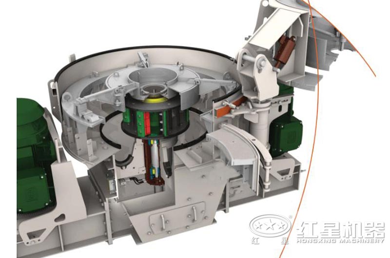 VSIA7制砂机结构内芯设计