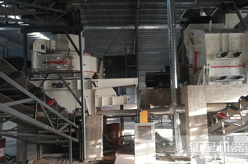 时产600吨机制砂石料生产线客户现场实拍